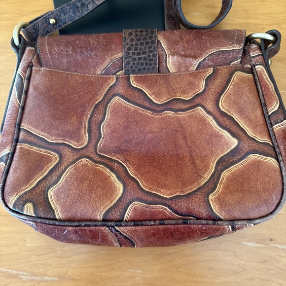 Limited Edition Brahmin croc embossed leather bag - Picture 7 of 16